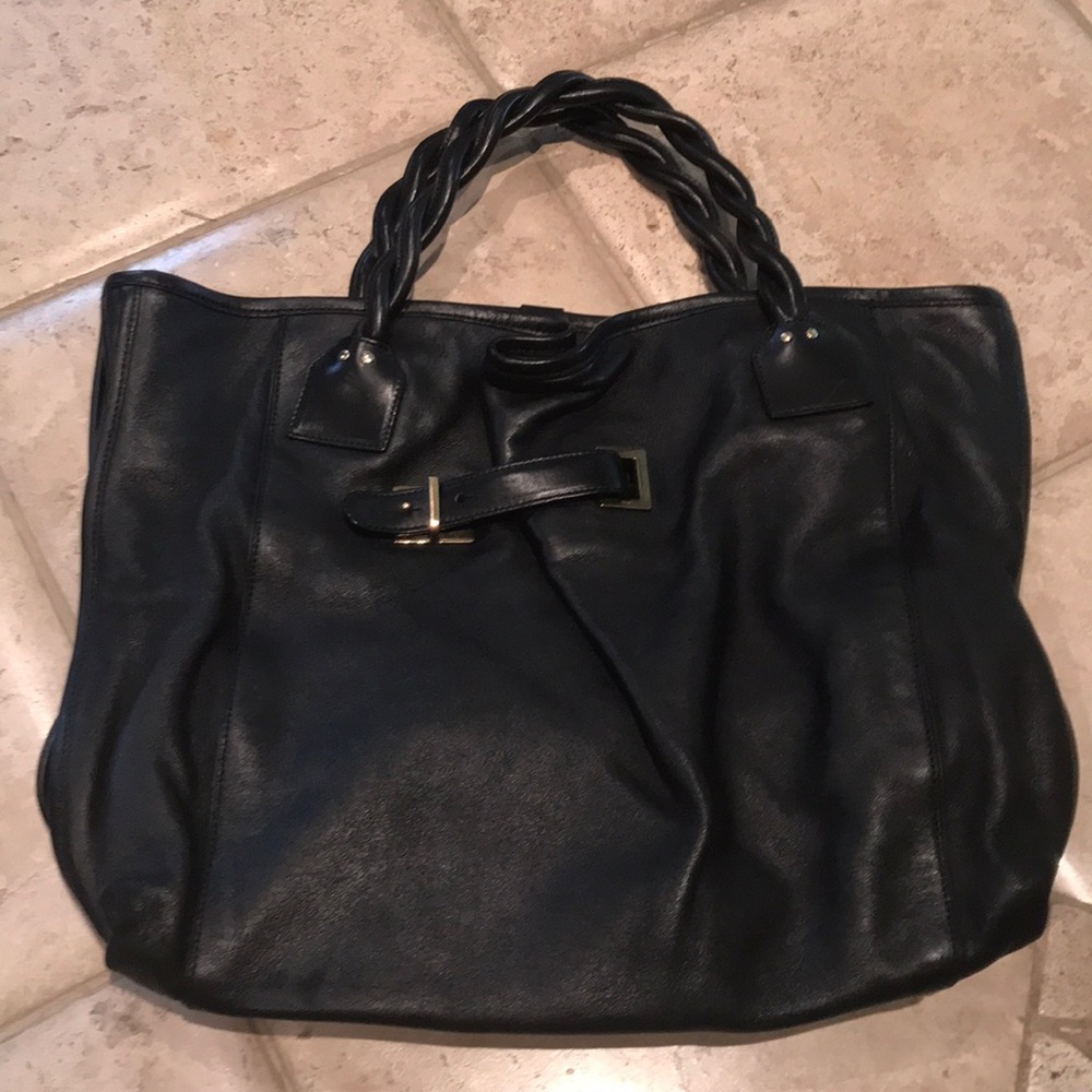 Beautiful Chloe Tote, black leather
